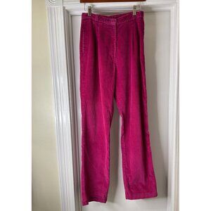 Vintage 70s 80s Wranglers Corduroy Velour Boot-Cut High Waist Pants Size 11 Juni